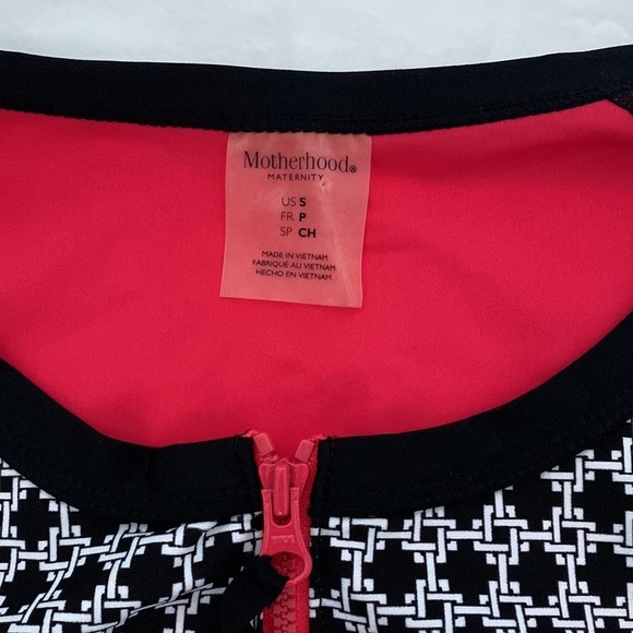 Motherhood Maternity Rash Guard/ Sun Protection Shirt, Size S, NWT - Picture 3 of 5